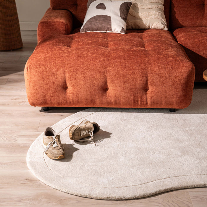 by fonQ Ruby Hoekbank met Chaise Longue Links - Terra