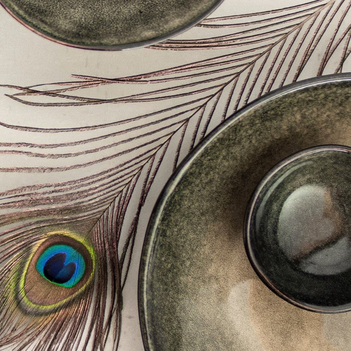 Organic by Dutch Rose Amsterdam dinerbord 26,5 cm - groen