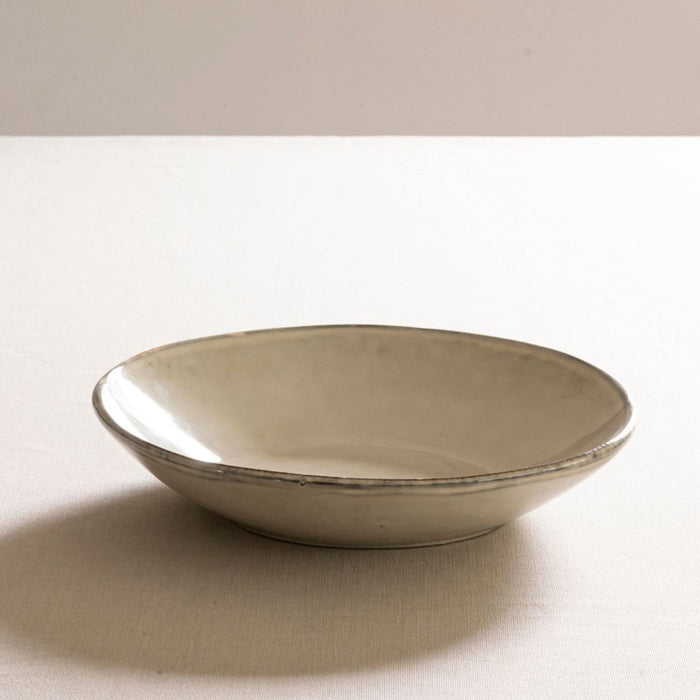 Organic by Dutch Rose Amsterdam diep bord 23,5 cm - crème