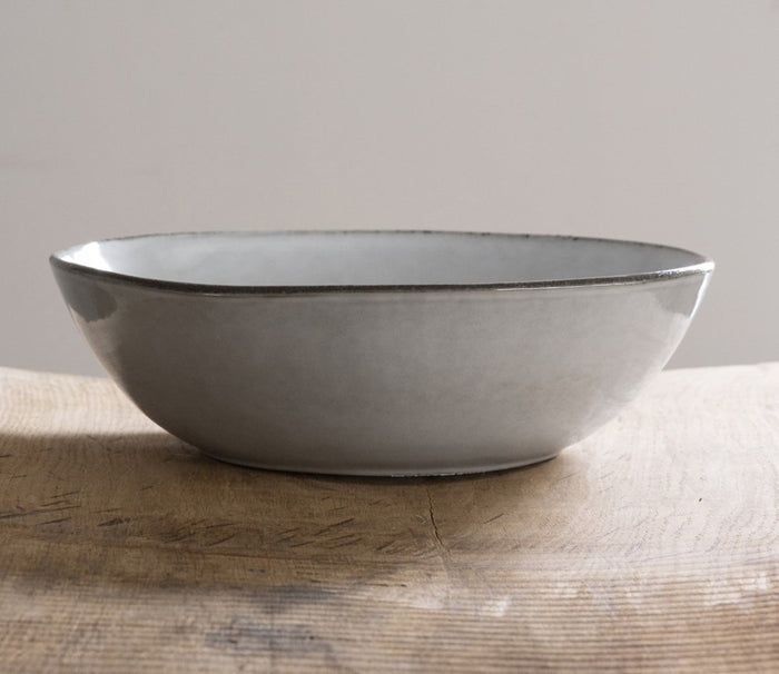 Organic by Dutch Rose Amsterdam schaal 33 cm - lichtgrijs