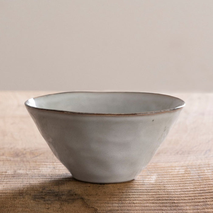 Dutch Rose Kom 14 cm Licht Grijs