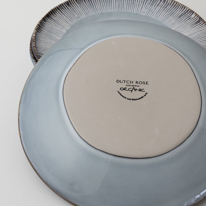 Dutch Rose Giftset 4 Borden 21,5 cm Blauw