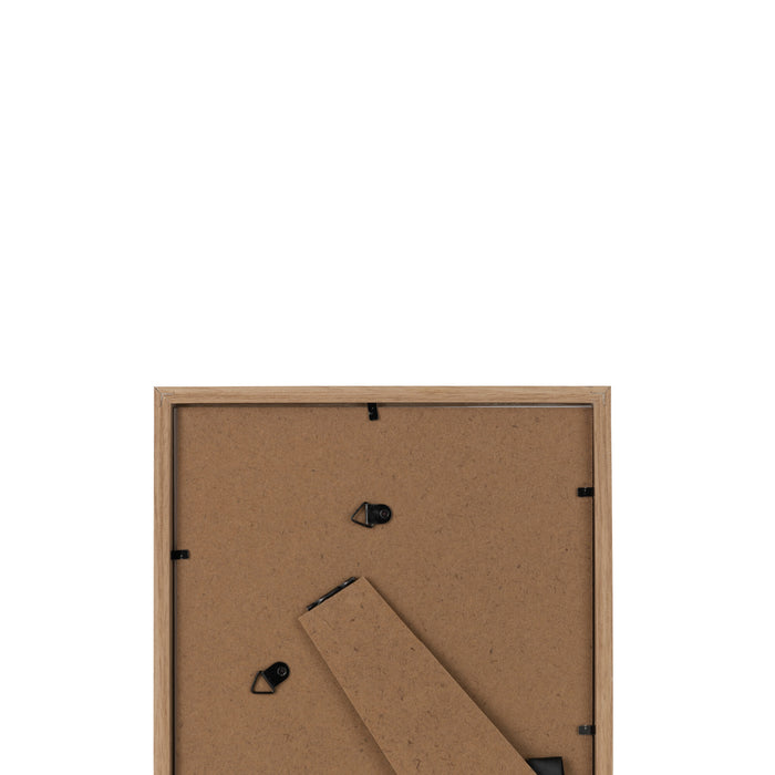 J-Line fotolijst Basic - hout - naturel - medium - 2 stuks