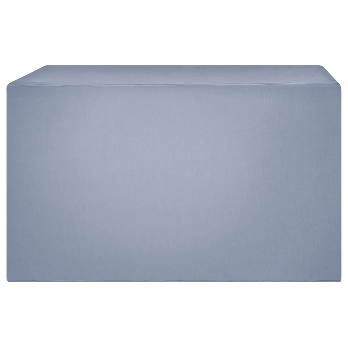 Beliani - CHUVA - Beschermhoes wicker lounge XXL - Blauw - Polyester