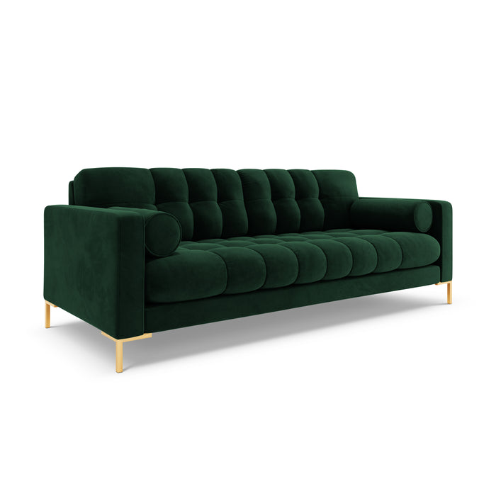 Cosmopolitan Design Bali 3-zitsbank - Flessengroen / Goud