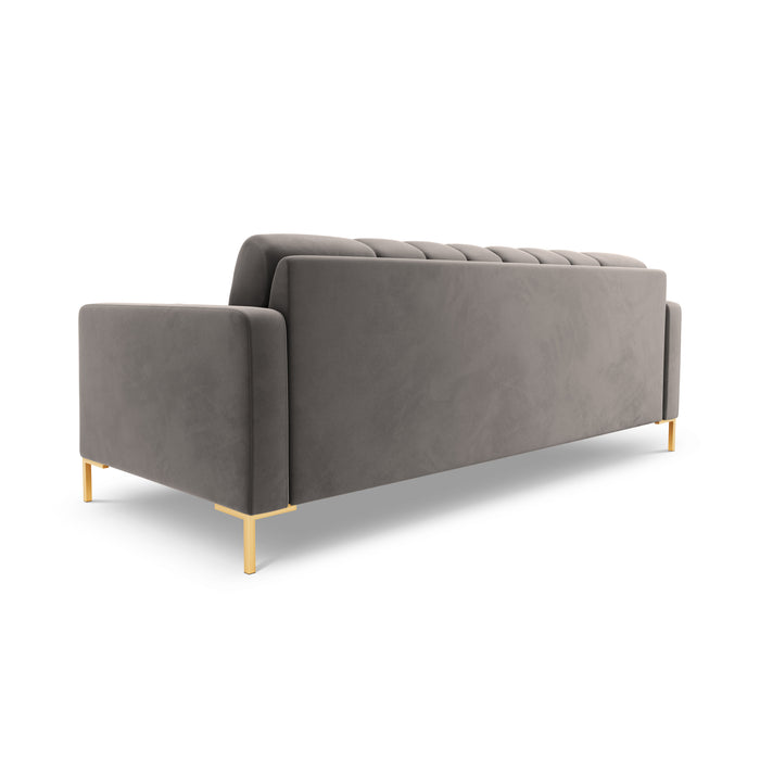 Cosmopolitan Design Bali 4-zitsbank - Grijs / Goud