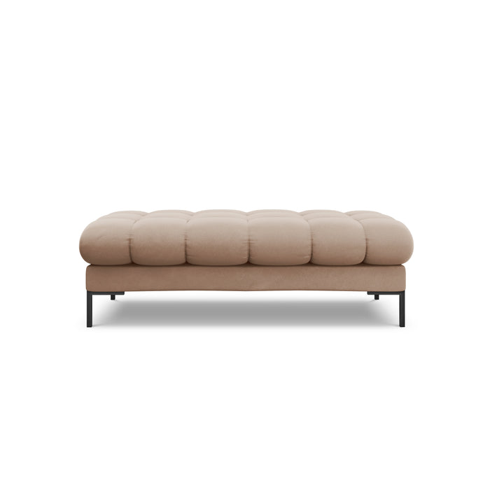 Cosmopolitan Design Bali Hocker - Taupe / Zwart
