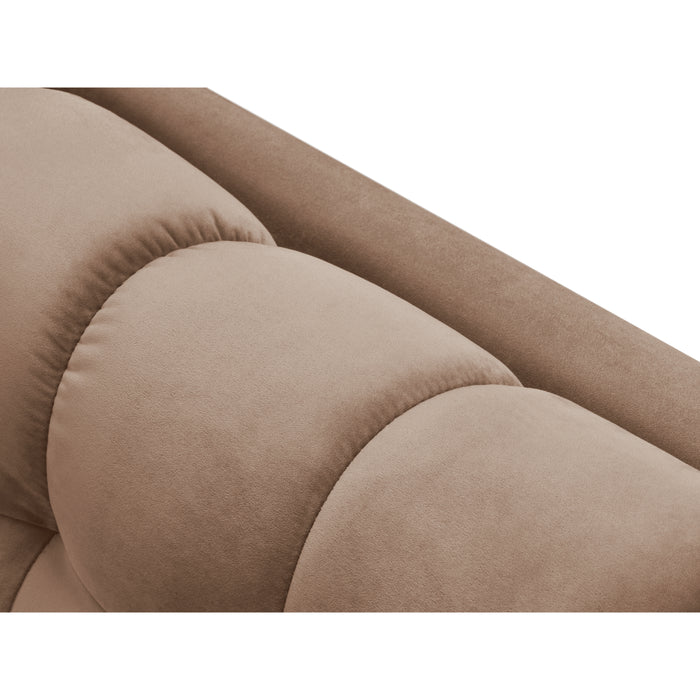 Cosmopolitan Design Bali Chaise Longue Links - Taupe / Zwart