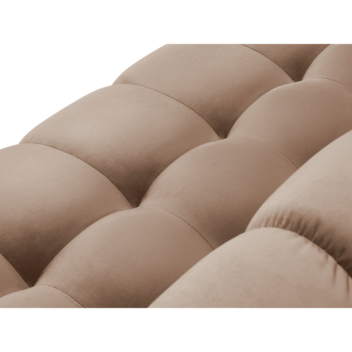 Cosmopolitan Design Bali U-bank - Taupe / Zwart