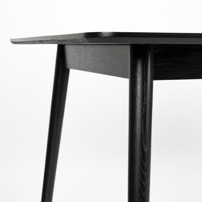 by fonQ Fabio Eettafel Visgraat - 160 x 80 cm - Zwart