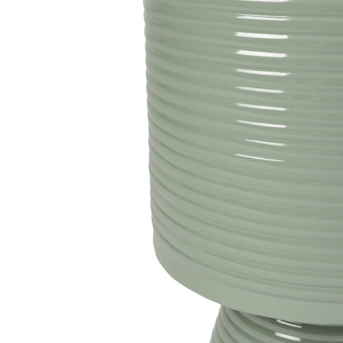 by fonQ Spool Bijzettafel H 46 x Ø 35 cm - Sage