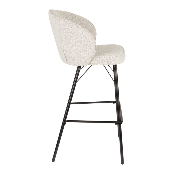 by fonQ Clutch Barkruk - Lichtbeige