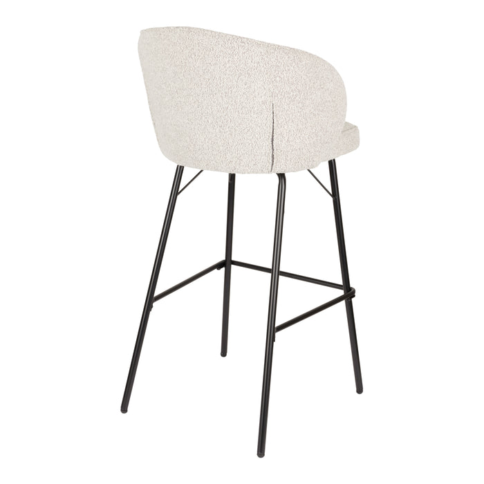 by fonQ Clutch Barkruk - Lichtbeige