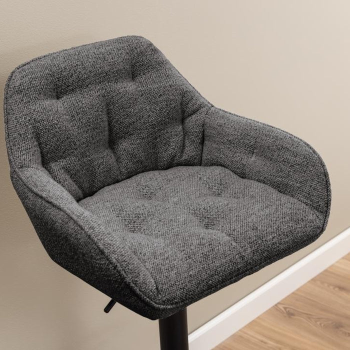 Giga Living - Barkruk Kelly Monza Antraciet - Set van 2