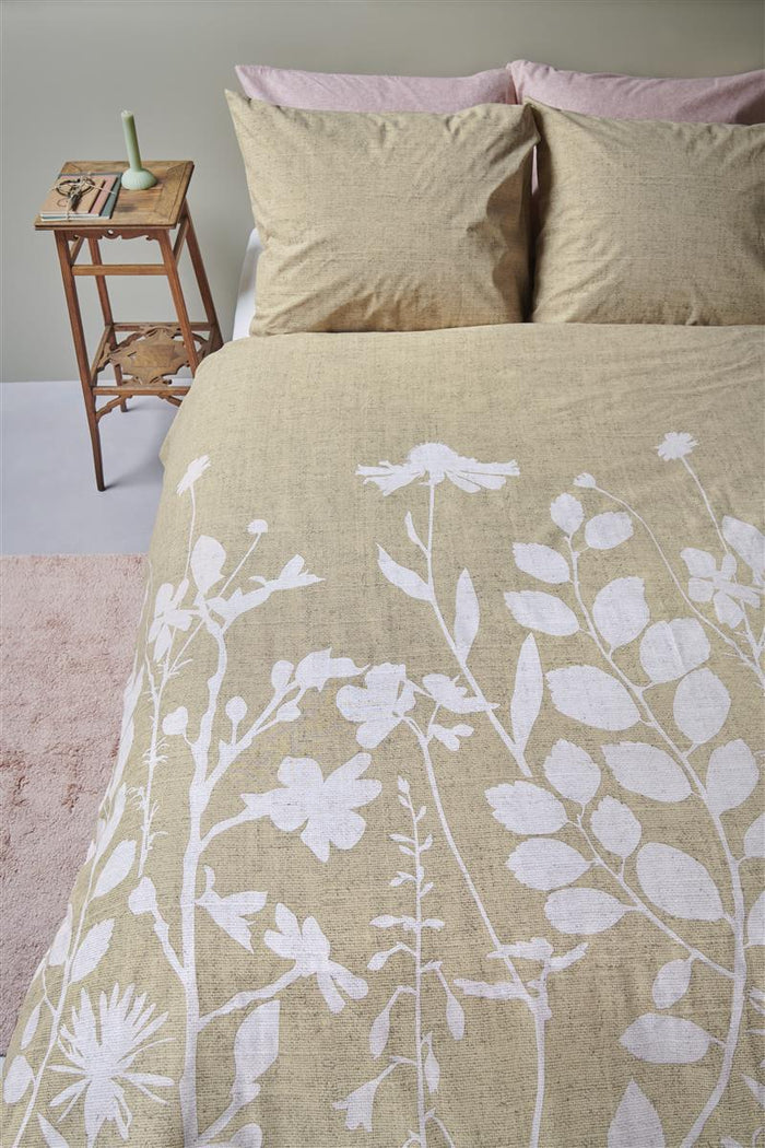 Ariadne at Home Plant dekbedovertrek - 240x200|220 - Geel