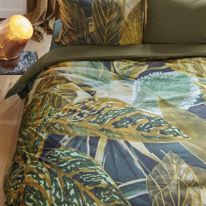 Beddinghouse Fiona dekbedovertrek - 140x200|220 - Groen