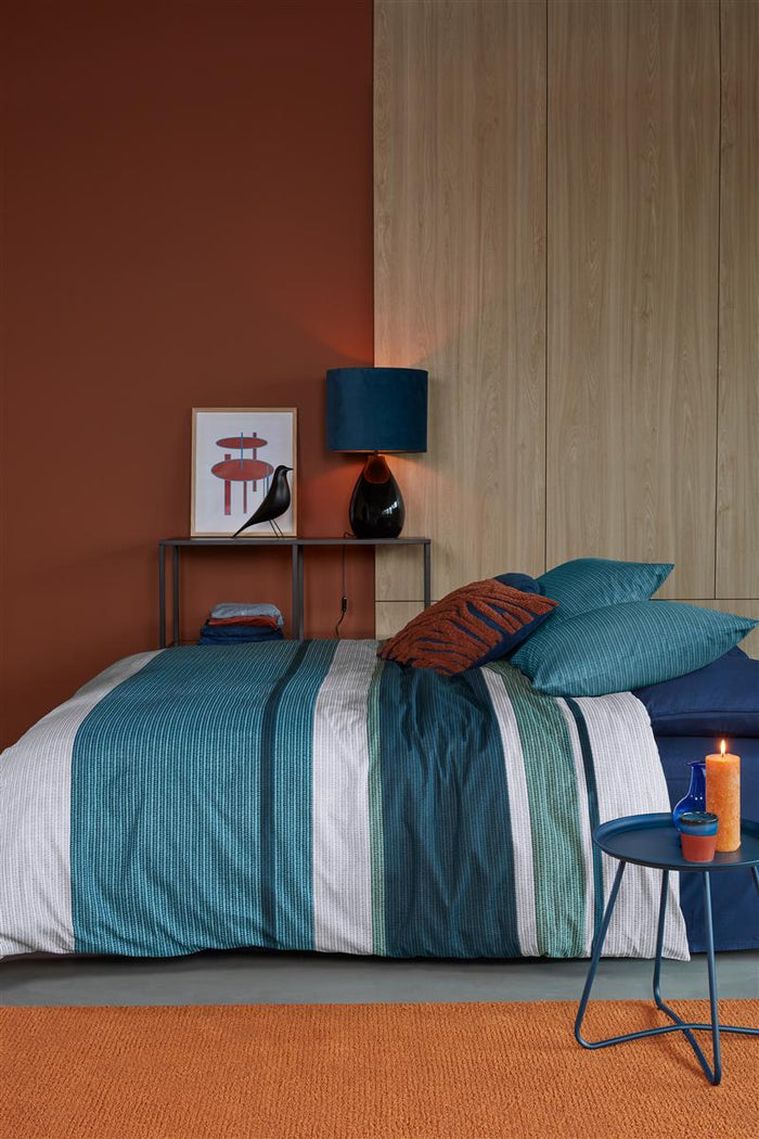 Beddinghouse Laila dekbedovertrek - 140x200|220 - Blauw