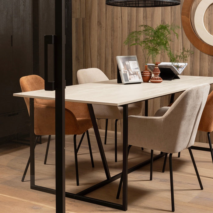 WOOOD Silas Eettafel 220 x 90 cm - Dust