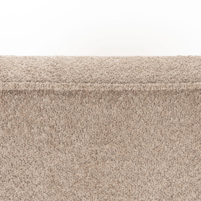 Zuiver x fonQ James 4,5-zitsbank - Teddystof - Beige