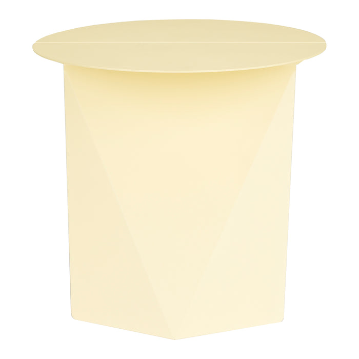 Zuiver x fonQ Foldy Bijzettafel - Lemon