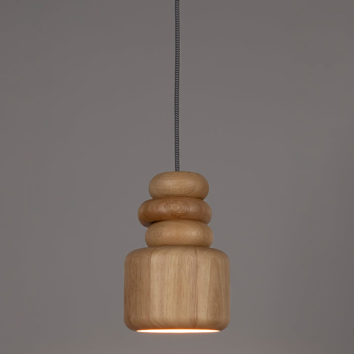 Zuiver x fonQ Dicky Hanglamp - Eiken