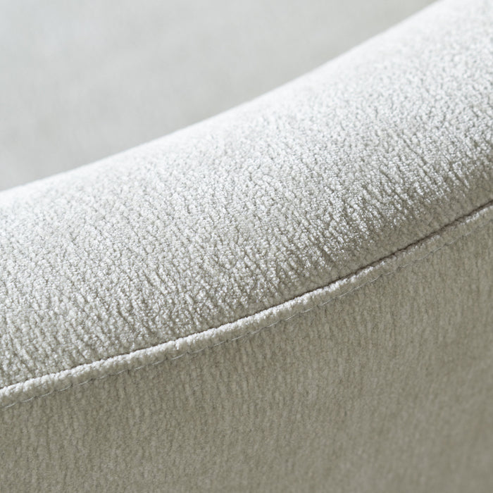 Bronx71 Scandinavische fauteuil Valerie draaibaar chenille mintgroen