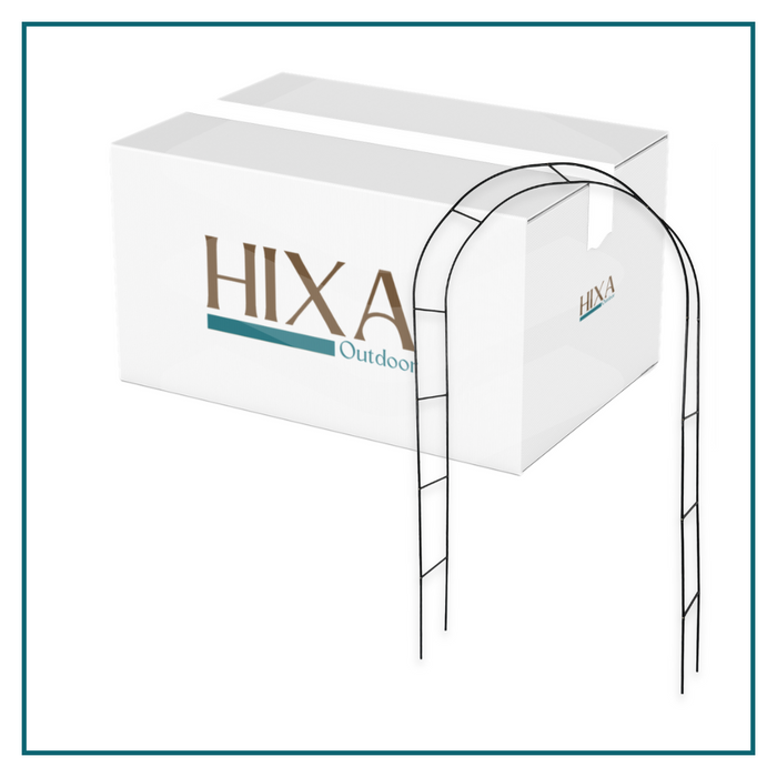 HIXA Rozenboog Tuindecoratie 240 x 140 cm Metalen frame
