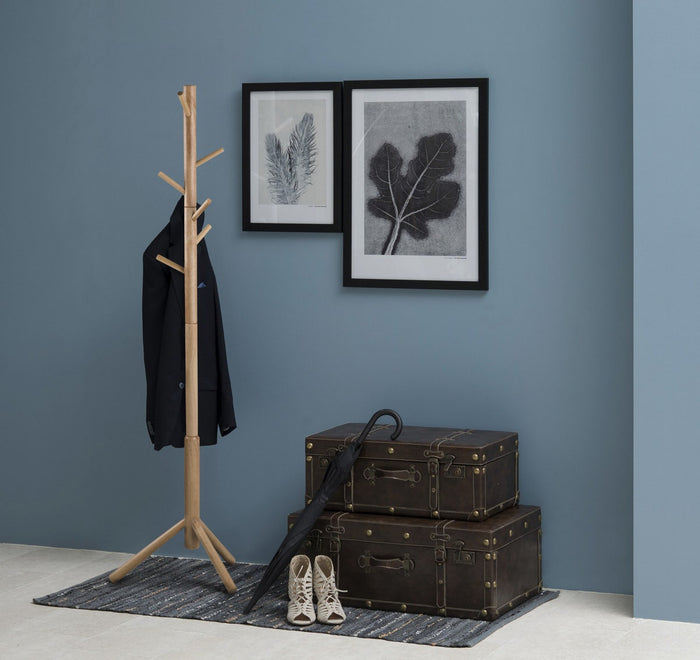 Lisomme Dean houten staande kapstok naturel - 176 cm