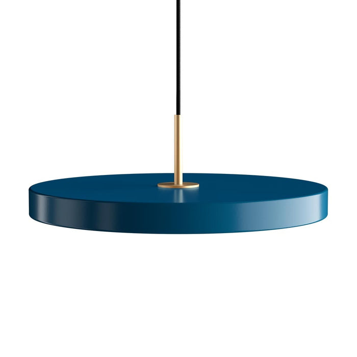 Umage Asteria Medium hanglamp petrol blue - met koordset - Ø 43 cm