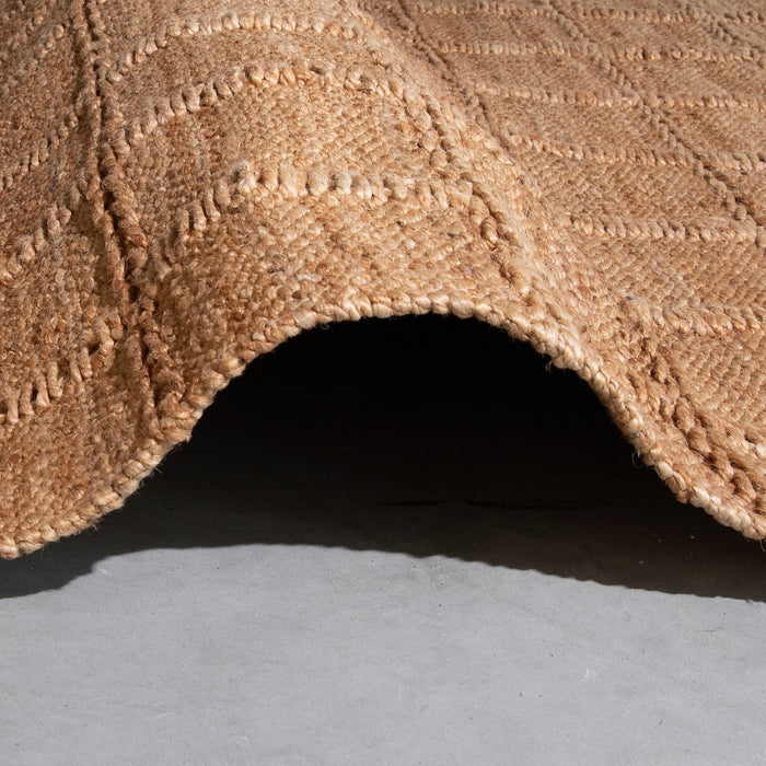 by fonQ Grids Vloerkleed 170 x 240 cm - Naturel