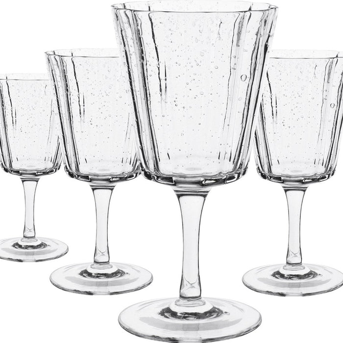 Laura Ashley Giftset 4 Wijnglazen Helder 27 cl.