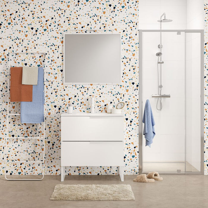 Sealskin Brix Handdoekladder Vrijstaand Groot - Wit