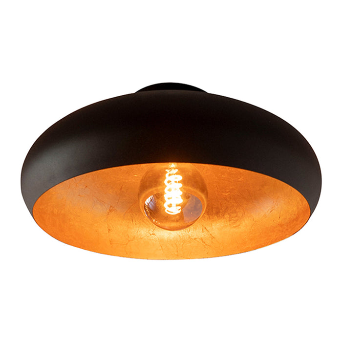 EGLO Mogano Plafondlamp Ø 40 cm - Zwart/Goud