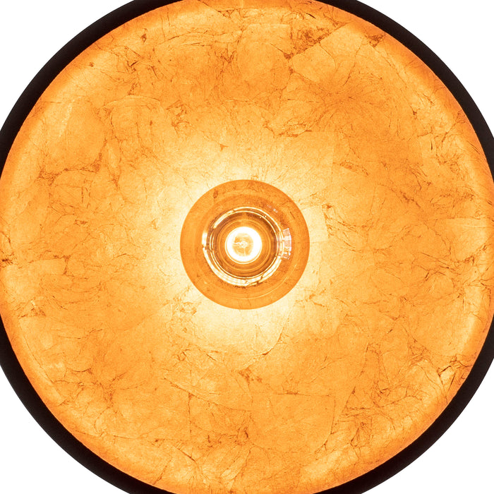 EGLO Mogano Plafondlamp Ø 40 cm - Zwart/Goud