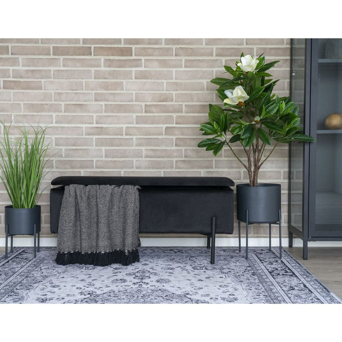 House Nordic Opbergbank Zwart