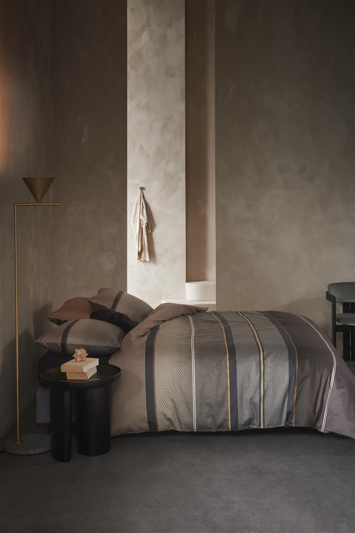 Kardol Runway dekbedovertrek - 140x200|220 - Grijs