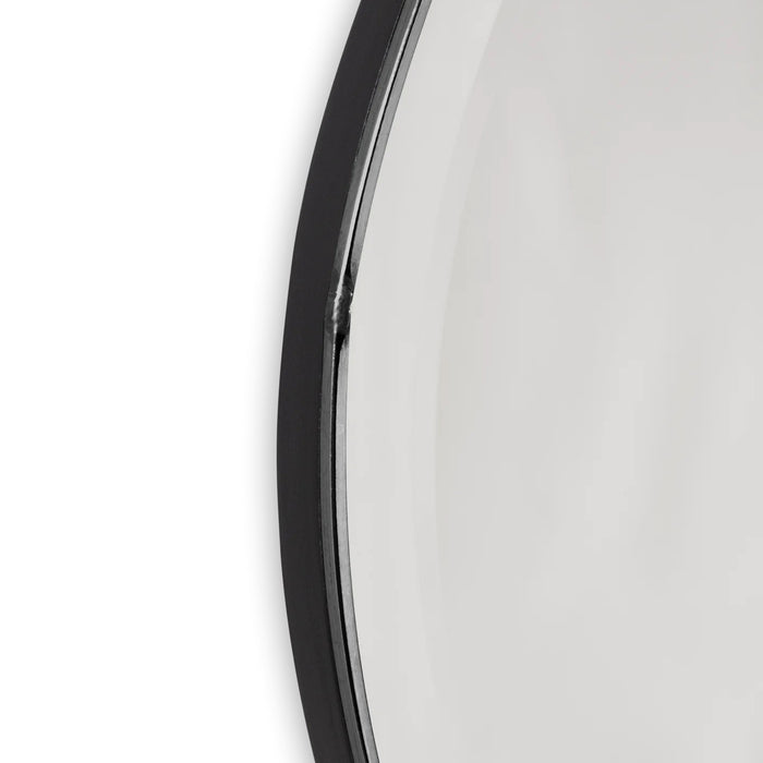 Ferm Living Pond Spiegel - Full Size - Dark Chrome Frame