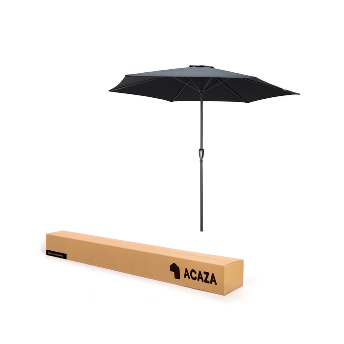 ACAZA Stokparasol Zwart