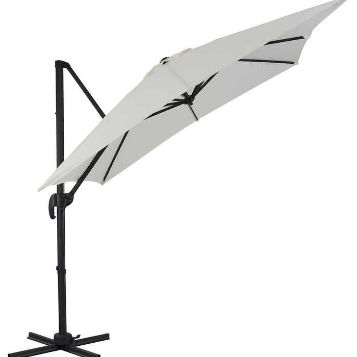 ACAZA Zweefparasol Gebroken wit