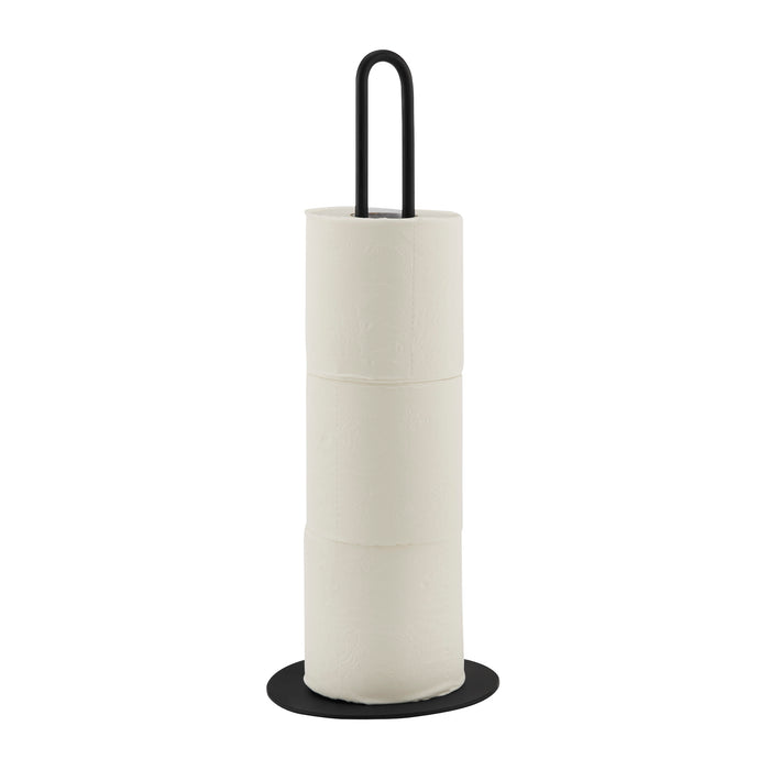 ACAZA Toiletrolhouder Zwart