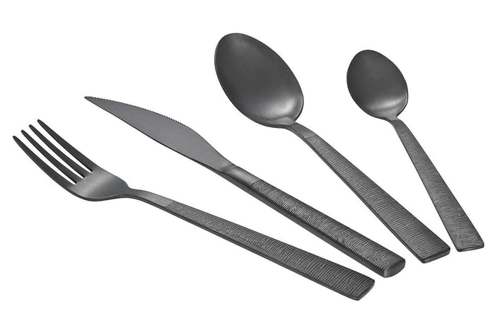 Buccan - Bestekset - Florence - 24 delig - Zwart