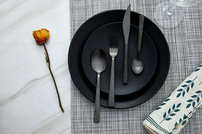 Buccan - Bestekset - Florence - 24 delig - Zwart