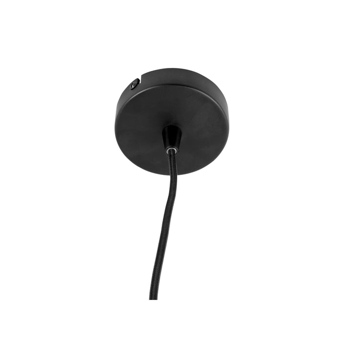 Leitmotiv - Pendant lamp Glamour Globe glass grey