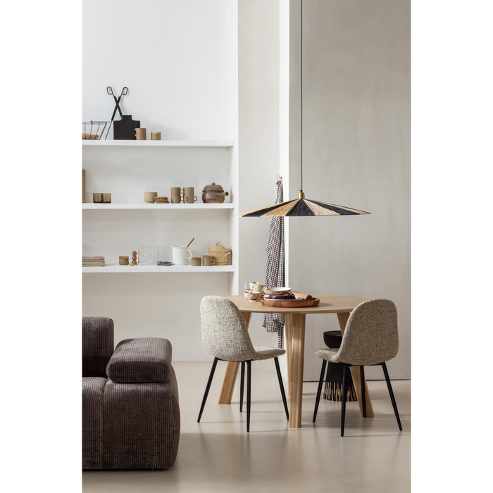 WOOOD Haarlem 4-standen poot - Eiken - Transparant - Set van 2