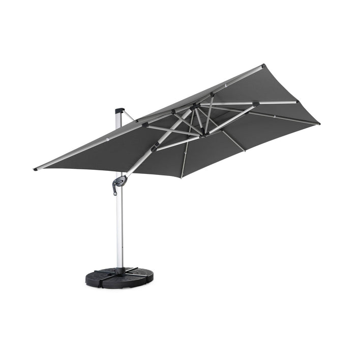 sweeek - Vierkante parasol 3x4m, hoes inbegrepen