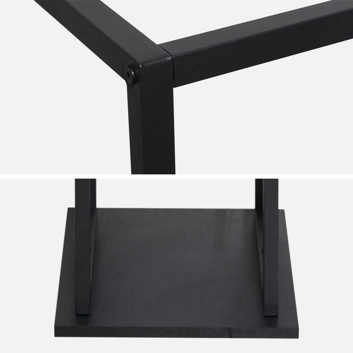 sweeek - Houtrek voor binnen met plank 112cm