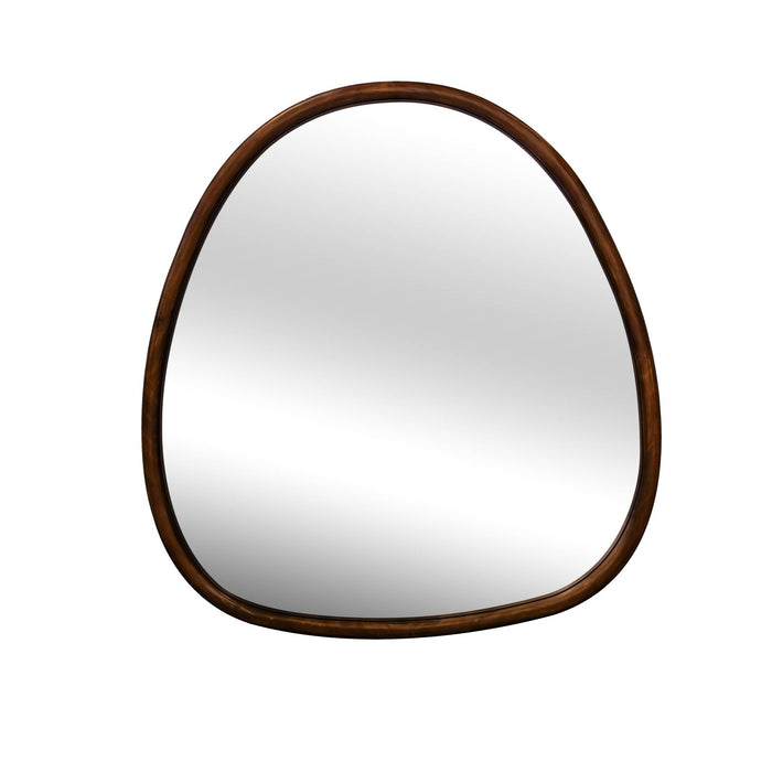 sweeek - Biologische dennenhouten spiegel, 55cm