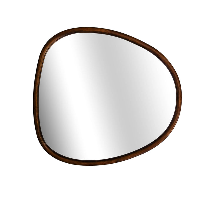 sweeek - Biologische dennenhouten spiegel, 55cm