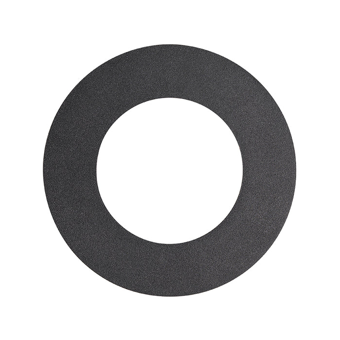 QAZQA Opvulring zwart voor inbouwspots 7,5 - 13 cm - Spacer