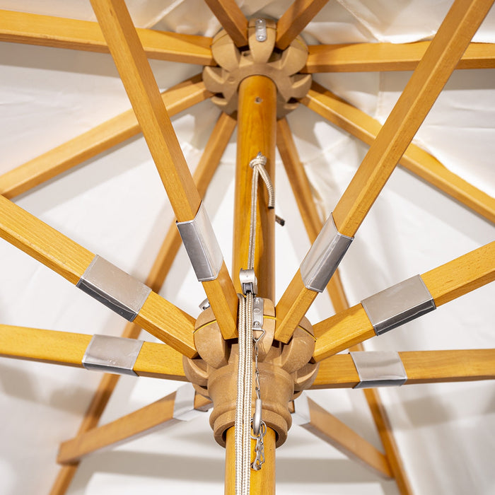 Nest outdoor Sonn Parasol Wit - Ø 3 meter